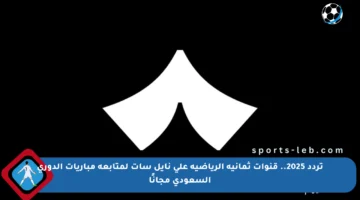 تردد 2025.. قنوات ثمانية الرياضية على نايل سات لمتابعة مباريات الدوري السعودي مجانًا